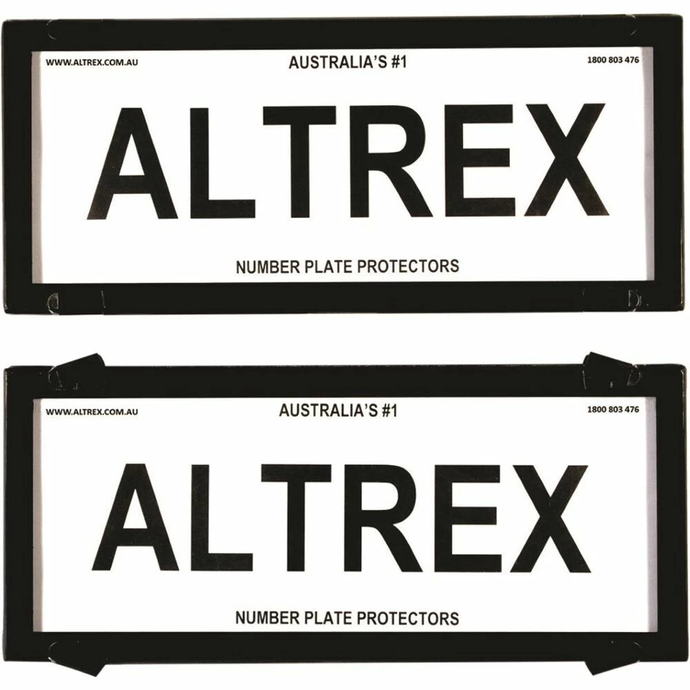 Altrex Number Plate Protector - 5 Figure Clear 5NL 1 Altrex Number Plate Protector - 5 Figure Clear 5NL