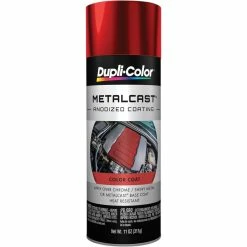 Dupli-Color Metalcast Aerosol Paint Enamel, Red Anodized - 311g