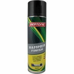 Septone® Hammer Finish Paint, Charcoal - 400g