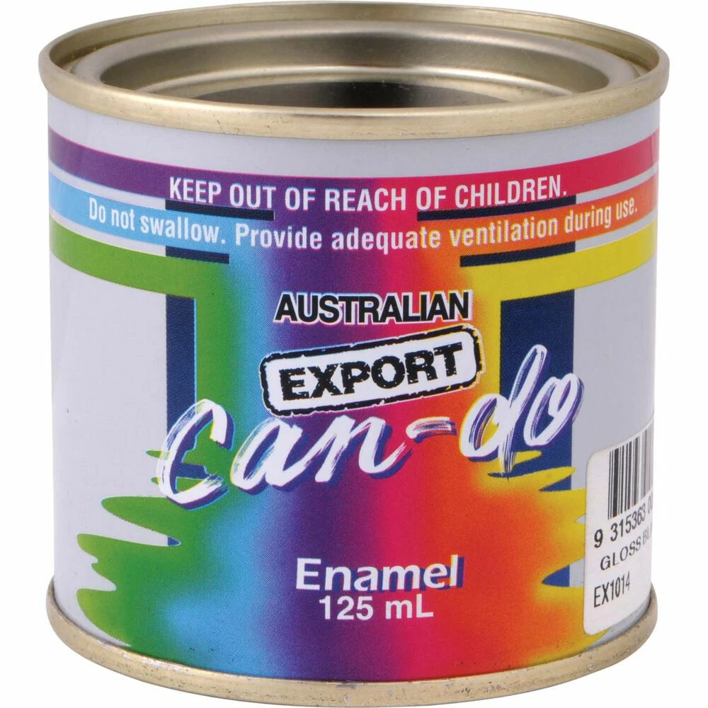 Export Can Do Paint Enamel, Mission Brown - 125mL 1 Export Can Do Paint Enamel, Mission Brown - 125mL