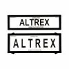 Altrex Number Plate Protector - 6 Figure Slimline Clear 6QSNL
