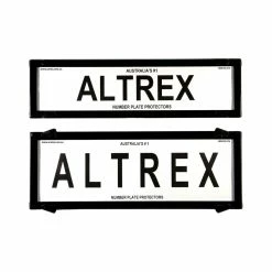 Altrex Number Plate Protector - 6 Figure Slimline Clear 6QSNL