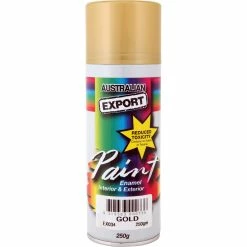 Export Enamel Paint, Gold - 250g