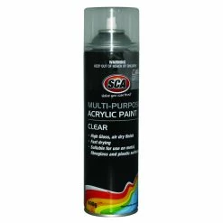SCA Acrylic Aerosol Paint, Clear - 400g