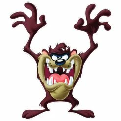 Hot Stuff Sticker Taz, Vinyl