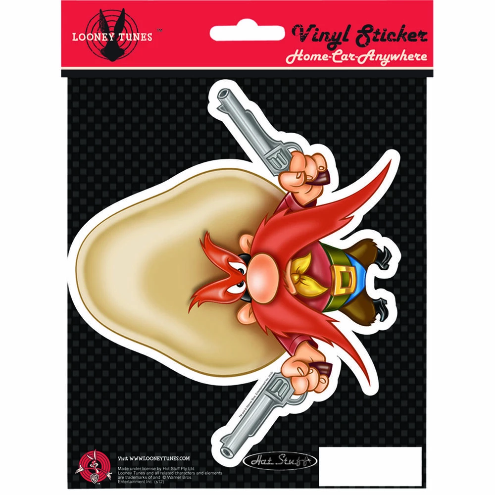 Hot Stuff Sticker - Yosemite Sam, Vinyl 1 Hot Stuff Sticker - Yosemite Sam, Vinyl
