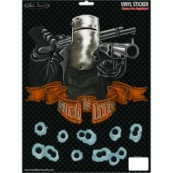 Hot Stuff Sticker - Ned Kelly Such Is Life, Large, Vinyl