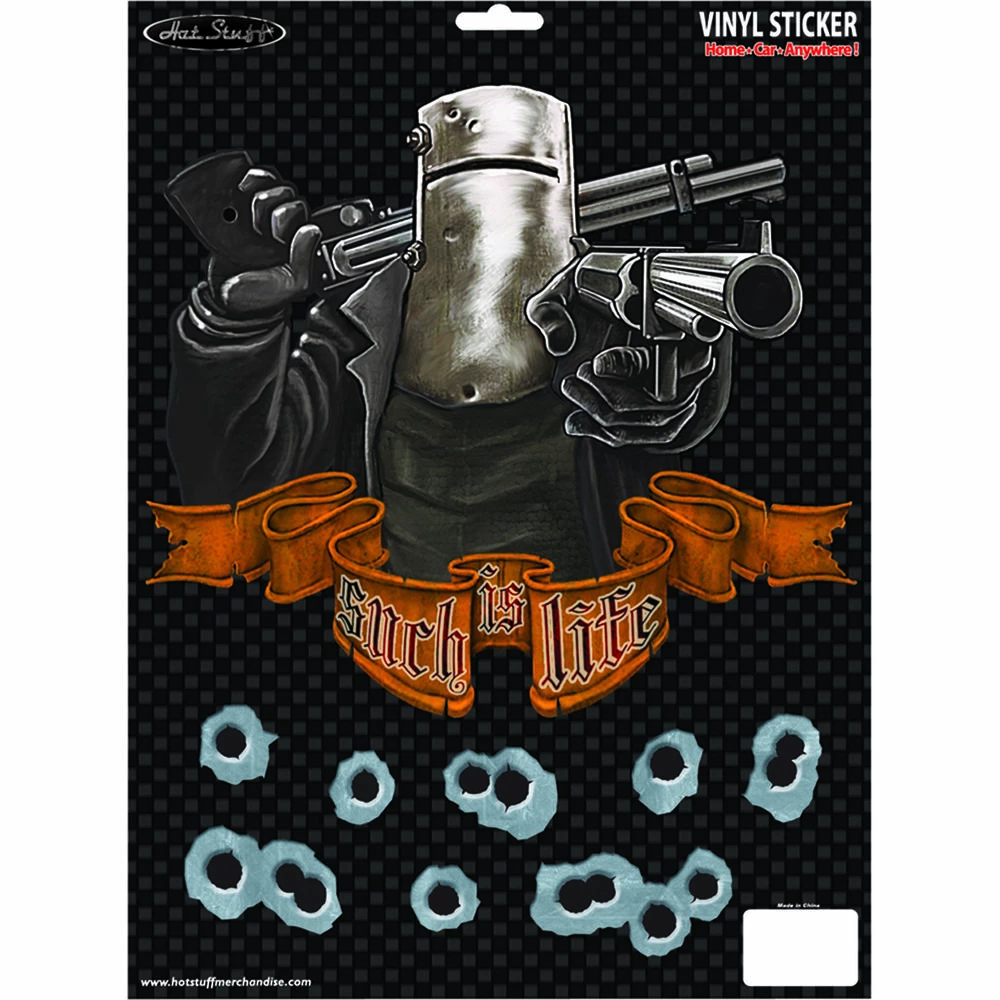 Hot Stuff Sticker - Ned Kelly Such Is Life, Large, Vinyl 1 Hot Stuff Sticker - Ned Kelly Such Is Life, Large, Vinyl
