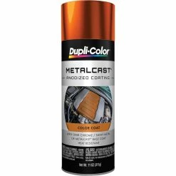 Dupli-Color Metalcast Aerosol Paint Enamel, Orange Anodized - 311g