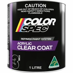 COLORSPEC Paint - Acrylic, Clear Coat - 1 Litre
