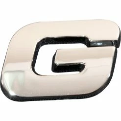 SCA 3D Chrome Badge Letter G