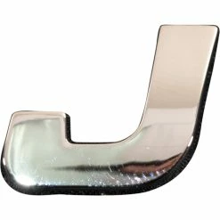 SCA 3D Chrome Badge Letter J