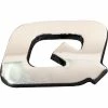 SCA 3D Chrome Badge Letter Q
