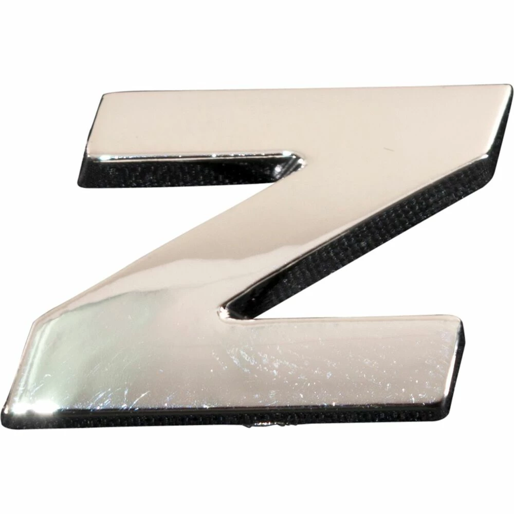 SCA 3D Chrome Badge Letter Z 1 SCA 3D Chrome Badge Letter Z