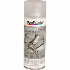 Dupli-Color Aerosol Paint Custom Wrap, Matte Clearcoat - 311g