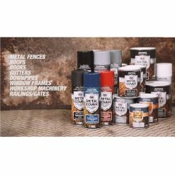SCA Metal Cover Enamel Rust Paint, Gloss Black - 300g -Detailing Tools Shop SCA 395272 01 hi res