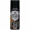 SCA Metal Cover Enamel Rust Paint, Gloss Black - 300g