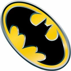 Hot Stuff Sticker - Batman Yellow Emblem, Vinyl