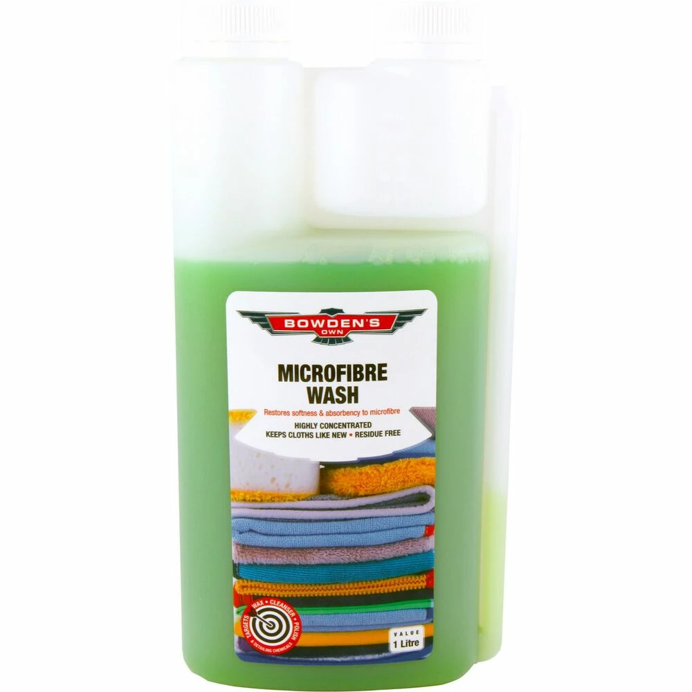 Bowden's Own Microfibre Wash 1 Litre 1 Bowden's Own Microfibre Wash 1 Litre