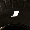Tire Stickers - Letter J