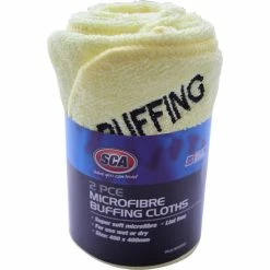 SCA Microfibre Buffing Cloths 2 Pack