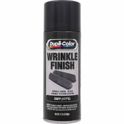 Dupli-Color Wrinkle Aerosol Paint - Wrinkle Finish, Black - 312g