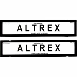 Altrex Number Plate Protector 6 Figure European No Lines 6NLE