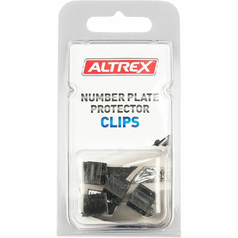 Altrex Number Plate Protector Replacement Clips Black Push On 4 Pack 1 Altrex Number Plate Protector Replacement Clips Black Push On 4 Pack
