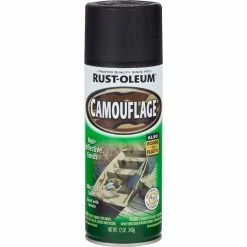 Rust-Oleum Aerosol Paint - Camo, Black - 340g