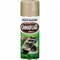 Rust-Oleum Camo Enamel Paint, Sand - 340g