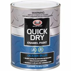SCA Quick Dry Enamel, Blue - 1 Litre