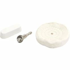 ToolPRO Soft Metal Compound And Buffing Wheel Set 3 Piece