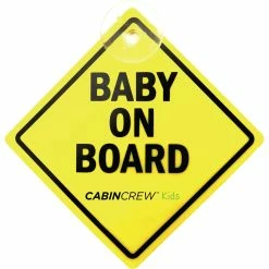 Cabin Crew Kids Baby On Board Sign