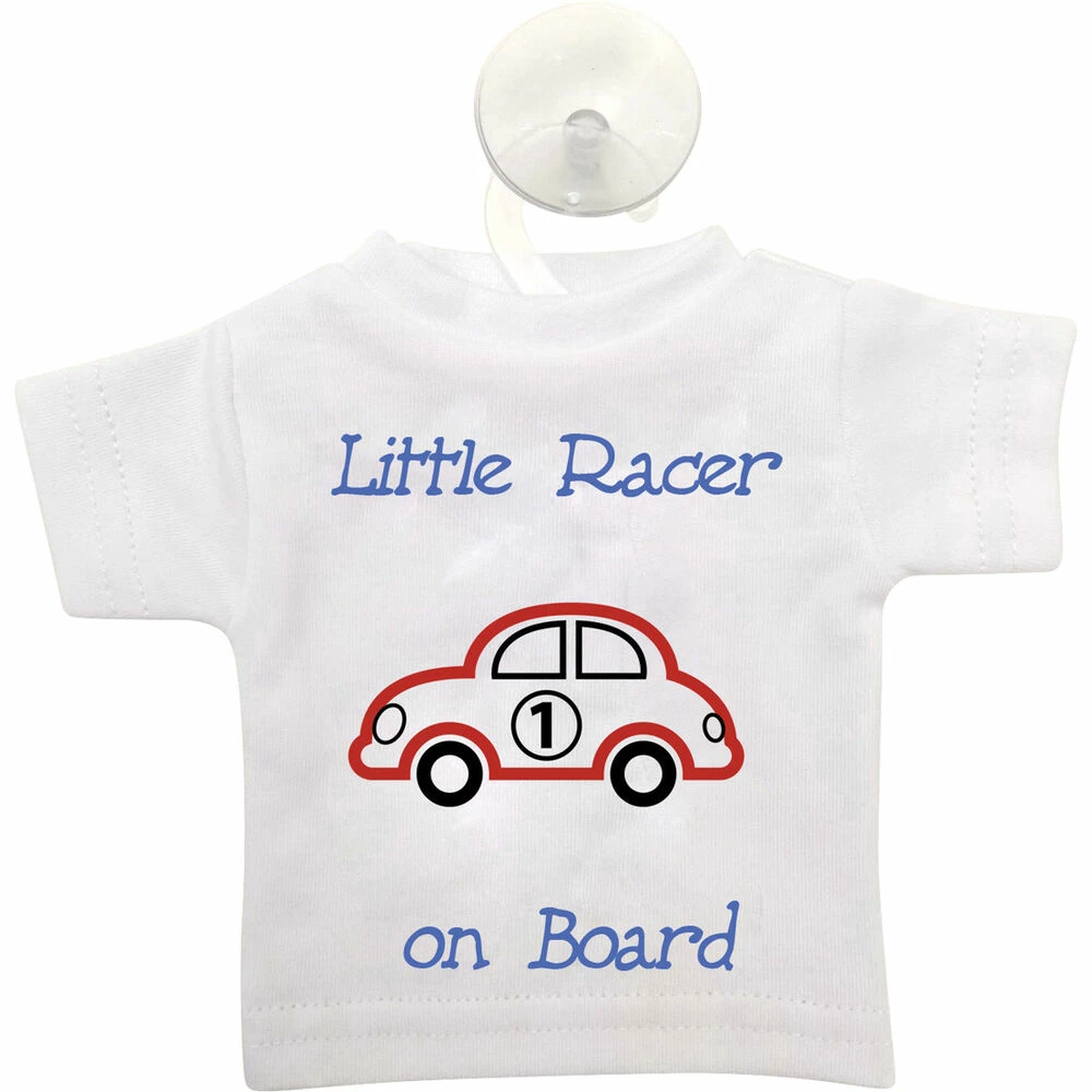 Cabin Crew Kids Little Racer On Board T-Shirt Sign Blue 1 Cabin Crew Kids Little Racer On Board T-Shirt Sign Blue