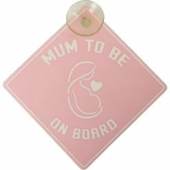 SCA Mum To Be Car Sign