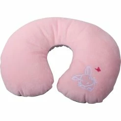 Cabin Crew Kids Neck Pillow Pink & Grey