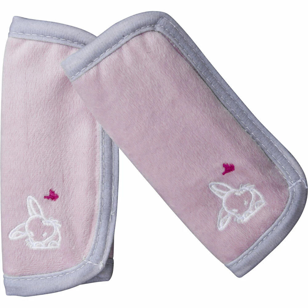 Cabin Crew Kids Seat Belt Buddies Pink/Grey Pair 2 Cabin Crew Kids Seat Belt Buddies Pink/Grey Pair - Image 2