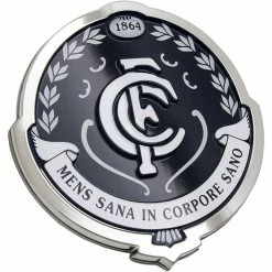 Carlton Blues AFL Supporter 3D Chrome Logo