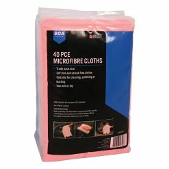 SCA Microfibre Cloths Trade Pack 40 Pack -Detailing Tools Shop SCA 580356 01 hi res