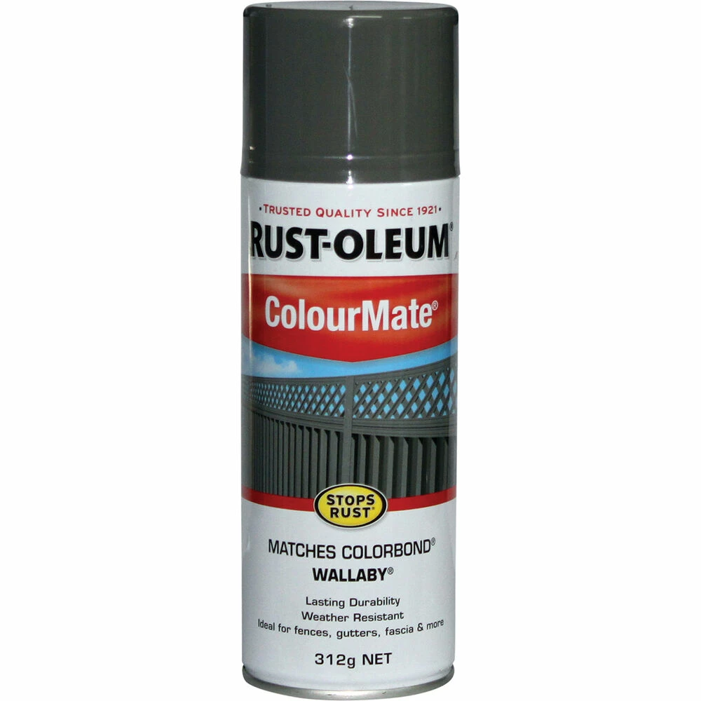 Rust-Oleum Aerosol Paint - Colourmate, Wallaby 312g 1 Rust-Oleum Aerosol Paint - Colourmate, Wallaby 312g