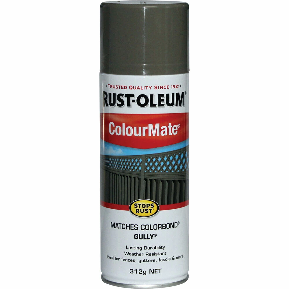 Rust-Oleum Aerosol Paint - Colourmate, Gully 312g 1 Rust-Oleum Aerosol Paint - Colourmate, Gully 312g