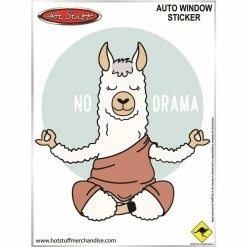 Hot Stuff Sticker No Drama Llama, Vinyl