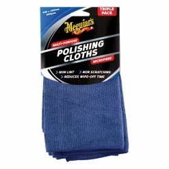Meguiar's Microfibre Polishing Cloths Triple Pack