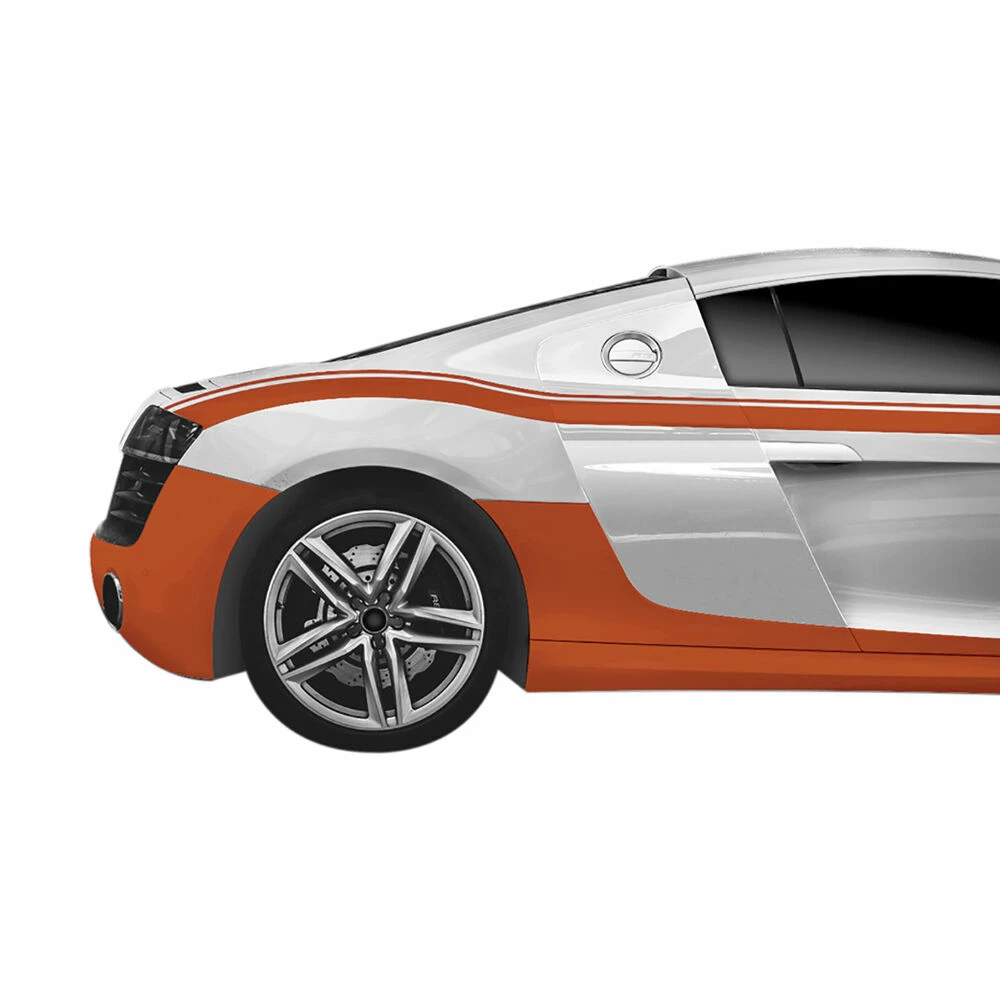 Rust-Oleum Custom Premium Lacquer Paint, Matt Orange - 312g 2 Rust-Oleum Custom Premium Lacquer Paint, Matt Orange - 312g - Image 2