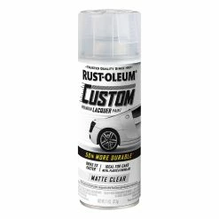 Rust-Oleum Custom Premium Lacquer Paint, Matt Clear - 312g
