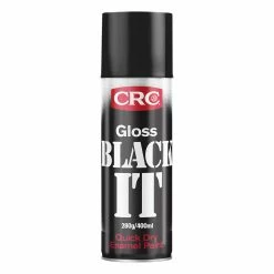 CRC Black It Enamel Paint, Gloss Black - 400g