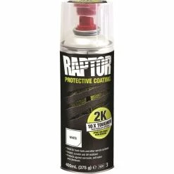 Raptor 2K Protective Coating, White - 400mL