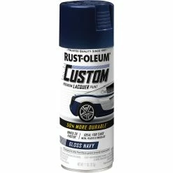 Rust-Oleum Custom Premium Lacquer Paint, Navy - 312g