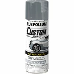 Rust-Oleum Custom Premium Lacquer Paint, Grey - 312g