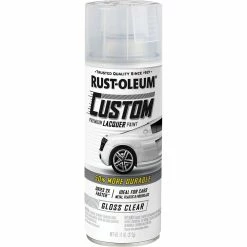 Rust-Oleum Custom Premium Lacquer Paint, Gloss Clear - 312g